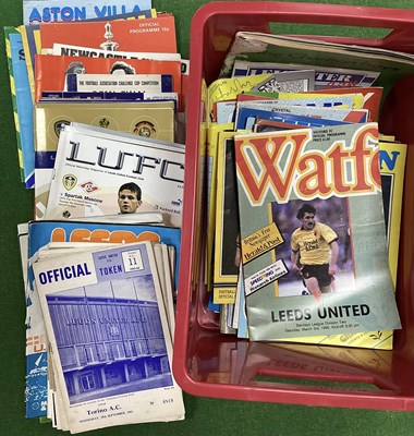 Lot 916 - Leeds United Away Programmes, mainly 1980's...