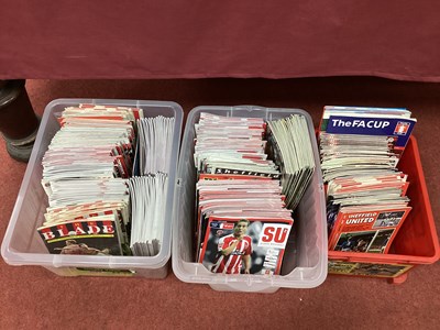 Lot 836 - Sheffield United Programmes, 1980's and later,...