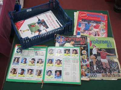 Lot 630 - Panini Football Sticker Albums 1986 and 87 and...