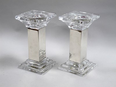 Lot 50 - A Pair of Modern Matched Hallmarked Silver...