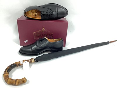 Lot 1385 - A Pair of Gents Black Leather Grenson Gallants...