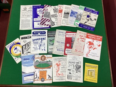 Lot 768 - 1950's Programmes - 56-7 Hibernian v....