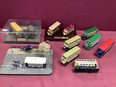 Lot 779 - A Collection of Diecast and Kit Built White...