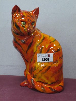 Lot 1209 - Anita Harris Fusion Glaze Tiger Effect Cat...