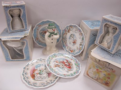 Lot 1173 - Royal Doulton The Snowman Collection Boxed...