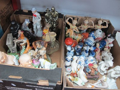 Lot 1045 - Figurines From Around The World, mainly...