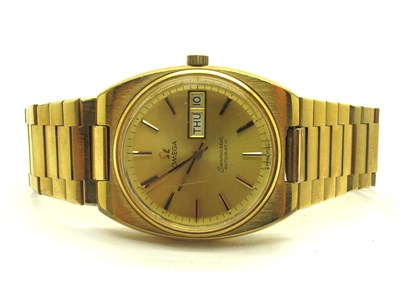 Lot 307 - Omega; A c.1970’s Seamaster Automatic Gold...