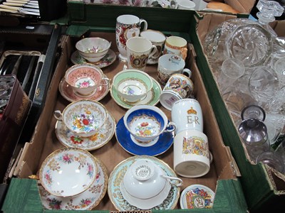 Lot 1118 - Paragon Cups and Saucers in Varying Designs (x...