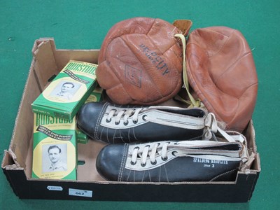 Lot 662 - Spalding Kroflite Size 3 Football Boots, three...