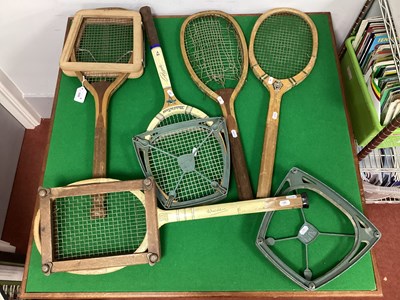 Lot 500 - Tennis Rackets - Slazenger Demon Fishtail....