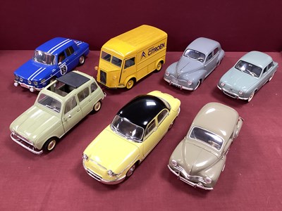 Lot 793 - Seven 1:18th Scale Outline Continental Diecast...