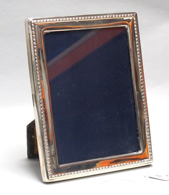 Lot 20 - A Modern Hallmarked Silver Mounted Rectangular...