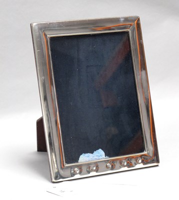 Lot 18 - A Modern Hallmarked Silver Mounted Rectangular...