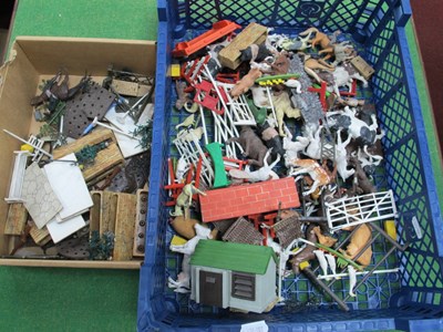 Lot 666 - A Quantity of 1960's/1970's Plastic Figures,...