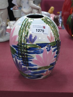 Lot 1279 - Anita Harris 'Homage to Monet' Delta Vase,...