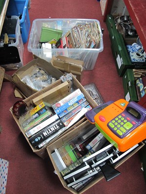 Lot 1073 - Chess, games, videos, books, ELC till, Ale Hop...