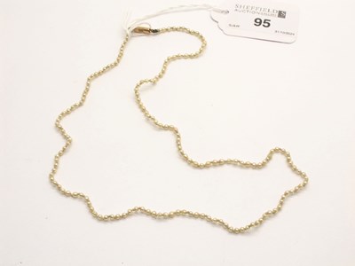 Lot 95 - An Antique Dainty Seed Pearl Bead Necklace,...