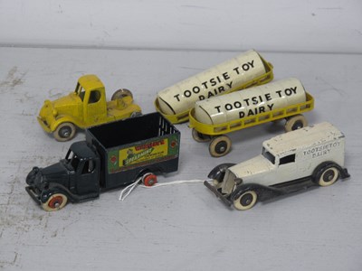 Lot 780 - Three Pre-War Diecast Vehicles by Tootsie Toy...