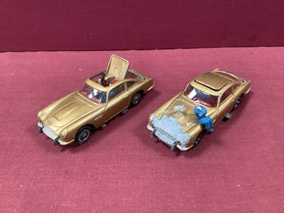 Lot 765 - Two Original Corgi No 261 James Bond Aston...