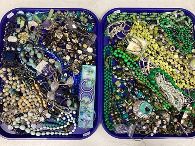 Lot 145 - Assorted Modern Costume Jewellery, in hues of...