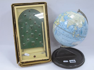 Lot 1505 - A Chad Valley Tinplate Globe; plus a boxes...