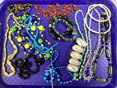 Lot 162 - Vintage and Other Bead Necklaces, including...