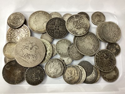 Lot 427 - Collection Of GB XIX Century Silver Coins,...