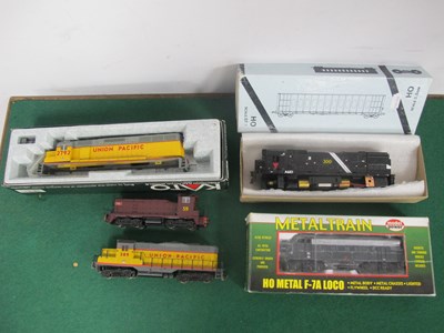 Lot 558 - Five 'HO' Gauge Diesel Locomotives, comprising,...