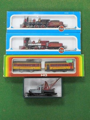 Lot 699 - Four 'HO' Gauge Boxed U.S.A Outline...