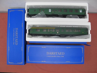 Lot 592 - Four Darstead 'O' Gauge/7mm Boxed MKI BR Green...