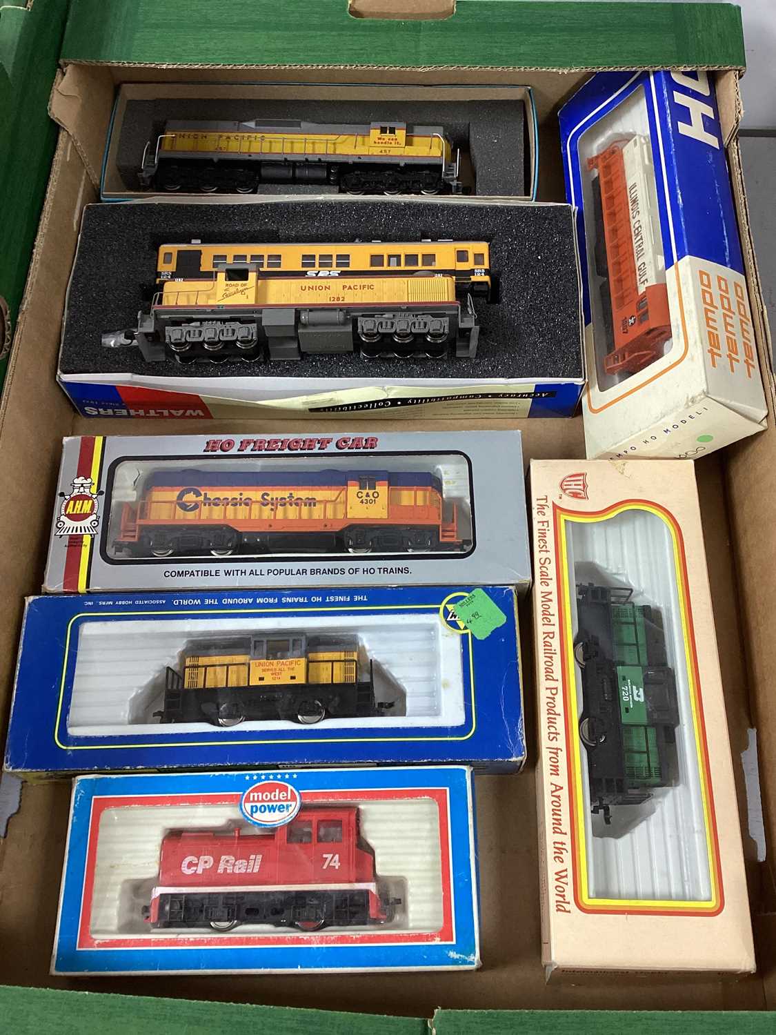 Lot 301 - Nine HO Scale American Outline Diesel...