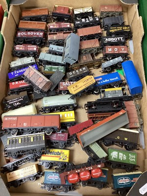 Lot 303 - Approximately Fifty OO Gauge Four Wheel Wagons,...