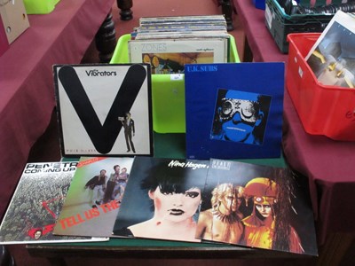 Lot 321 - Punk and New Wave, sixty-seven lps to include,...