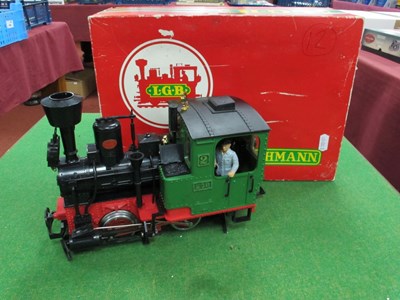 Lot 653 - A L.G.B Ref No 2020 'G' Gauge/10mm 0-4-0 Steam...