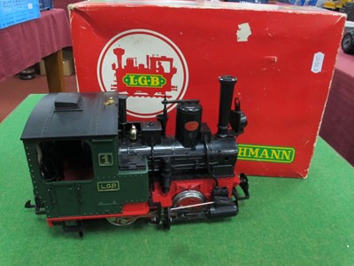 Lot 652 - A L.G.B (Ref No 2010D?) 'G' Gauge/10mm 0-4-0...