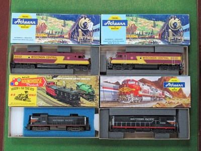 Lot 698 - Four 'HO' Gauge Boxed U.S.A Outline Diesel...