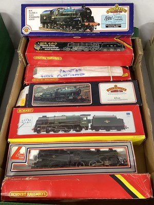 Lot 334 - Nine OO Steam Outline Locomotives, by Hornby,...