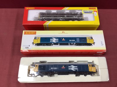 Lot 725 - Two Hornby 'OO; Gauge/4mm Boxed Diesel...