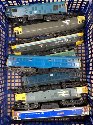 Lot 347 - Eight OO Scale Diesel Locomotives, including...