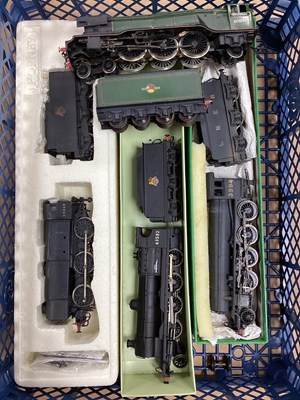 Lot 348 - Four OO Scale Kit Built British Steam Outline...