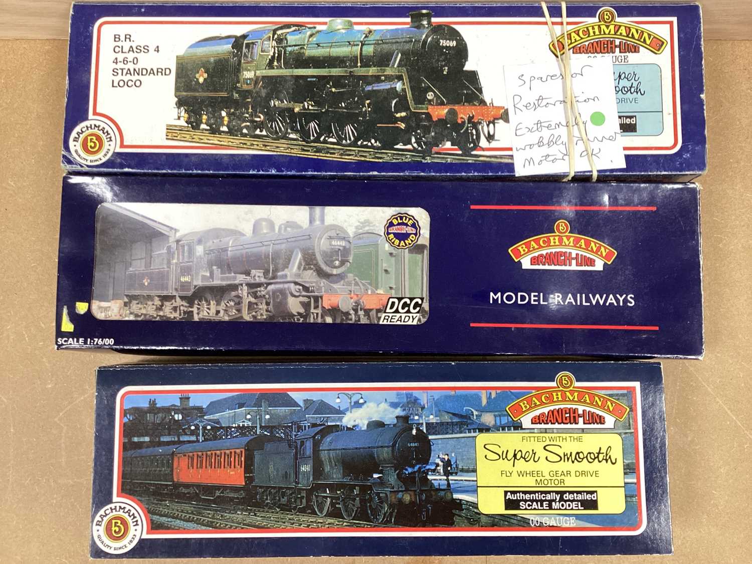 Lot 353 - Three Bachmann OO Gauge Steam Outline...