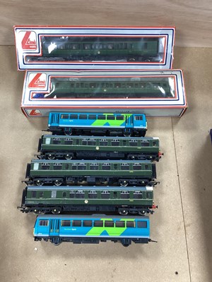 Lot 389 - Three DMU OO Gauge Sets by Hornby, Lima...