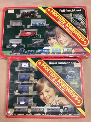 Lot 354 - Two Hornby OO Train Sets, Rural Rambler and...