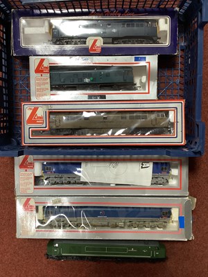 Lot 368 - Six OO Gauge British Outline Diesel...