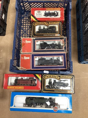 Lot 399 - Six Assorted British OO Gauge Tank Engines by...