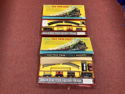 Lot 405 - Two Trix Twin Cadet Goods Train Sets, mostly...