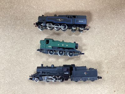 Lot 371 - Three N Gauge British Steam Outline...