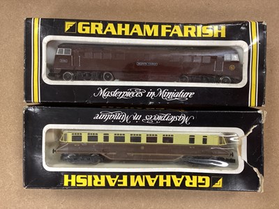 Lot 373 - Two N Gauge British Outline Locomotives, by...