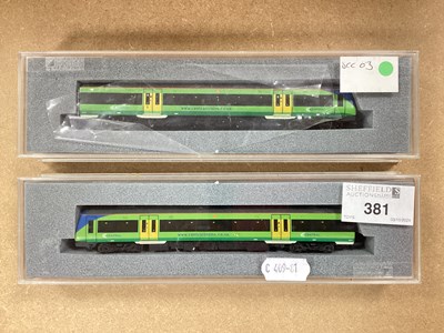 Lot 381 - An N Gauge Class 170/5 Turbo Star, two car DMU...