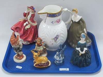 Lot 1231 - Doulton Figurines 'Geraldine' Top o' The Hill'...